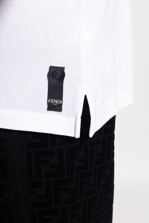 【関税＆送料込み】Fendi T-Shirt And Polo Shirt T-Shirt Cotton Blue | Fendi